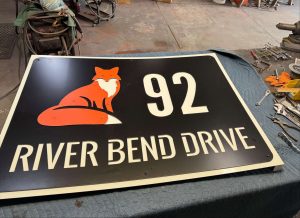 Montana Metalworks and Signs Custom Made Metal Sign