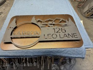 Montana Metalworks and Signs welding service past project